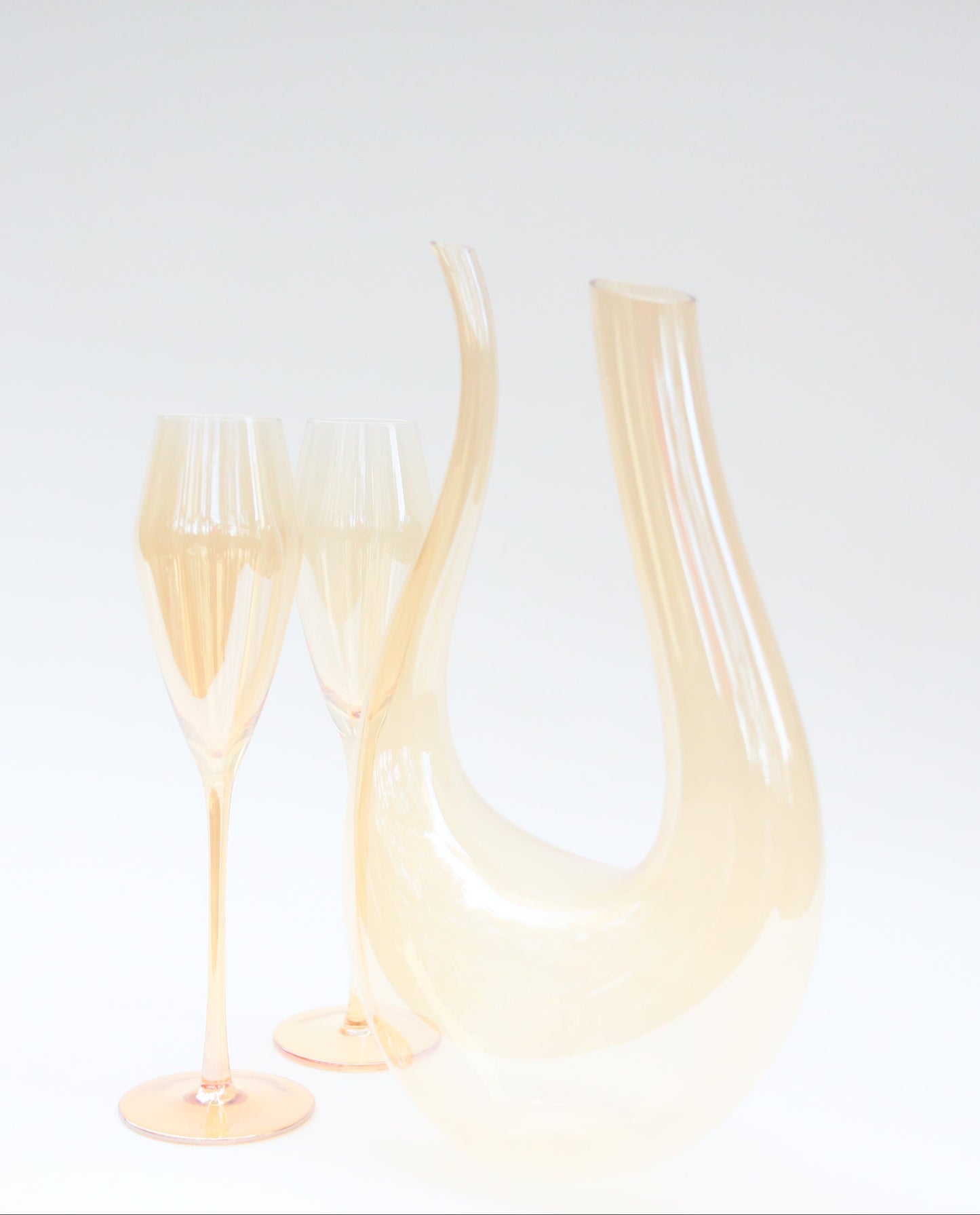 Golden Honey Decanter Set
