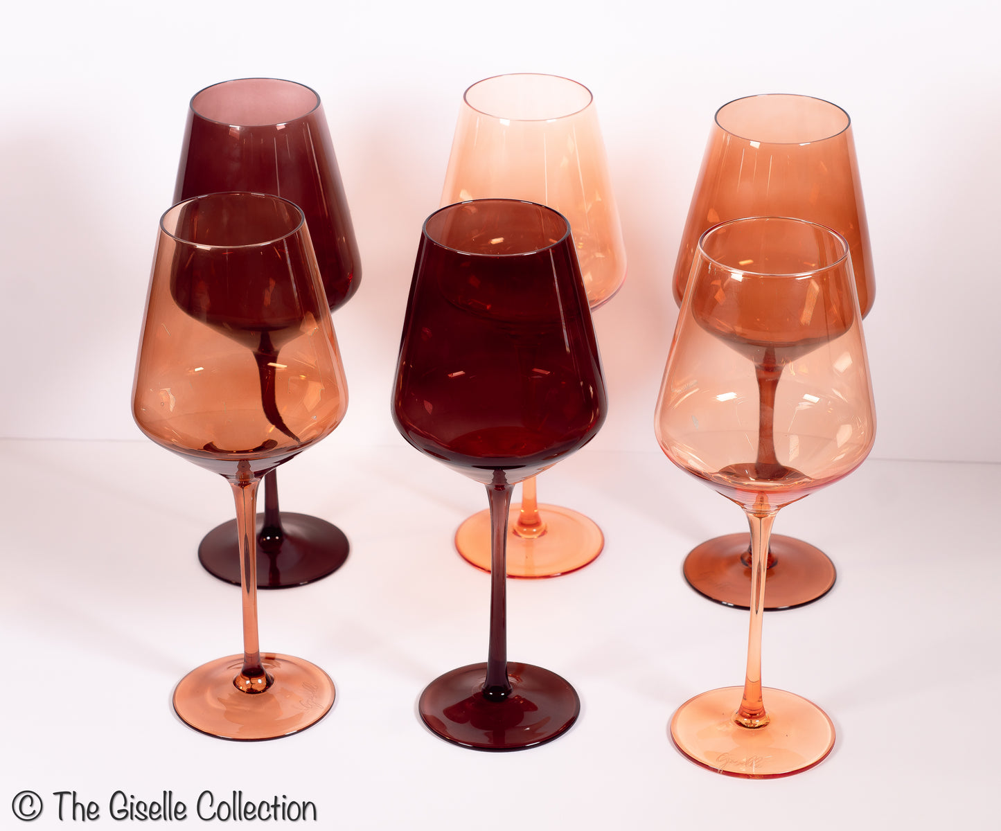 Melantaed Nude Wine Glasses - 6