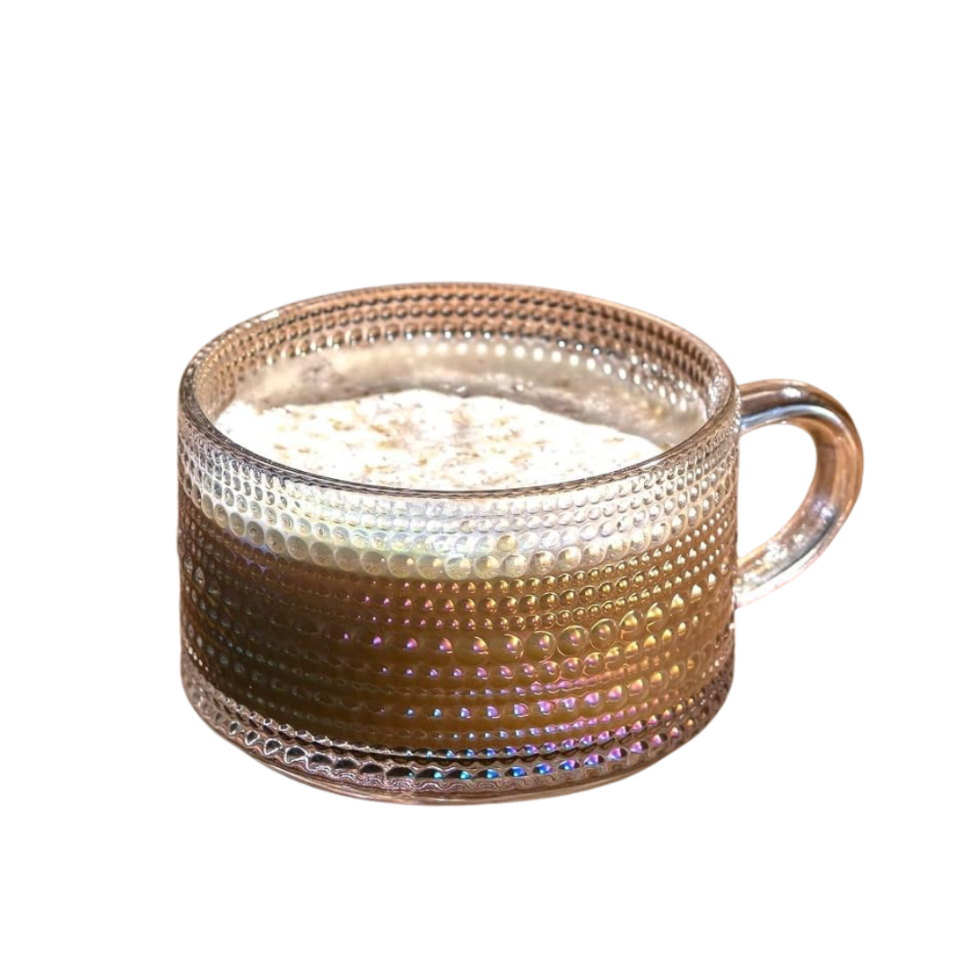 Clear Iridescent Coffee Mug