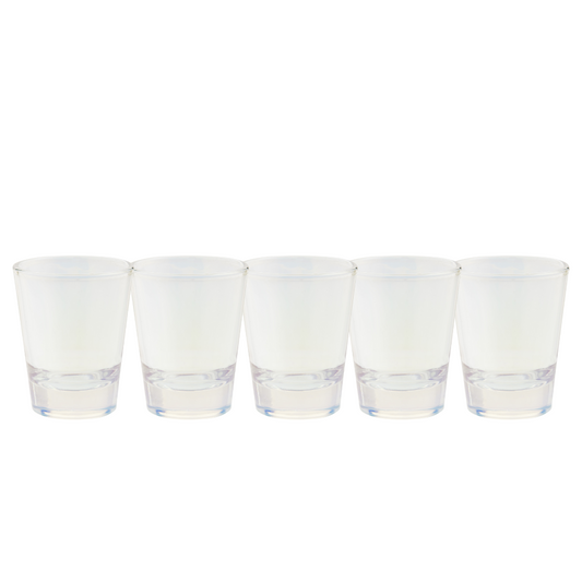 Iridescent Shot Glasses - Set of 5