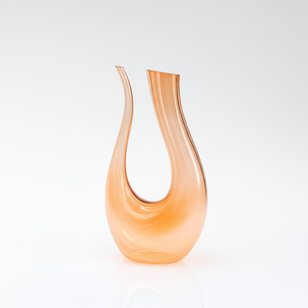 Caramel Blush Wine Decanter