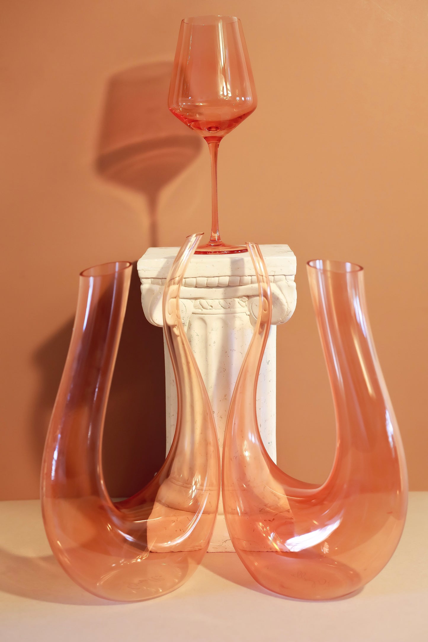 PRE ORDER Blush Caramel Decanter Set