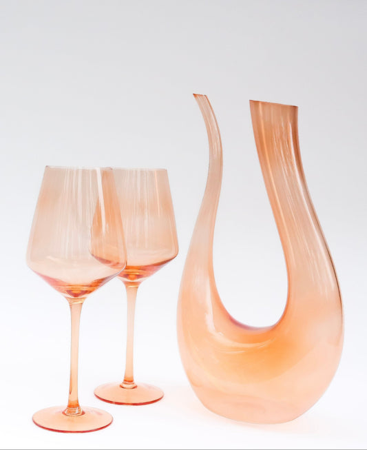 PRE ORDER Blush Caramel Decanter Set