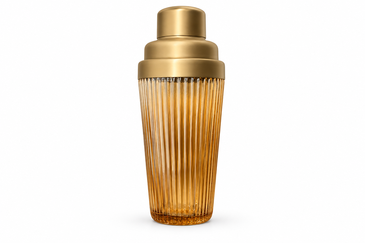 Golden Ripple Cocktail Shaker