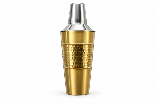 Golden Wave Cocktail Shaker