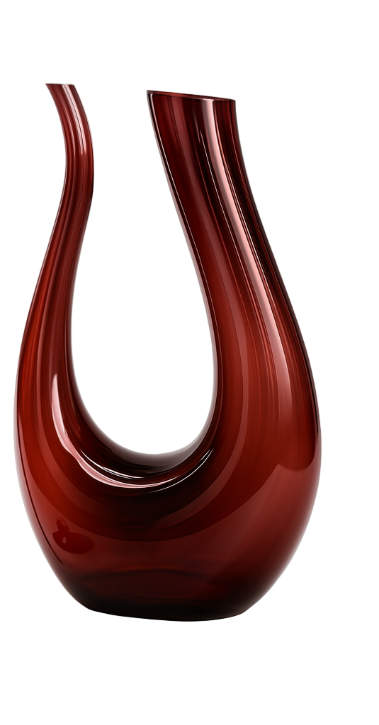 Mahogany Wine Glass & Decanter Set