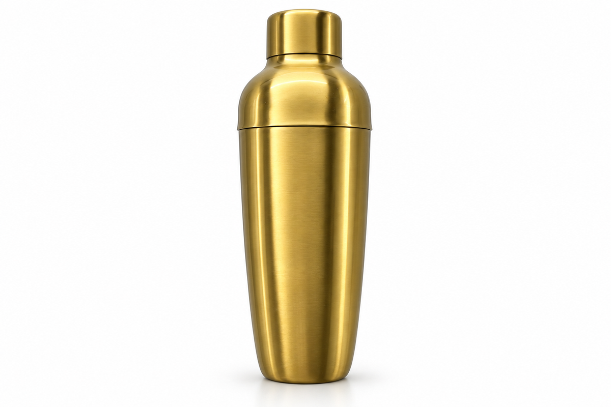 Golden Cocktail Shaker