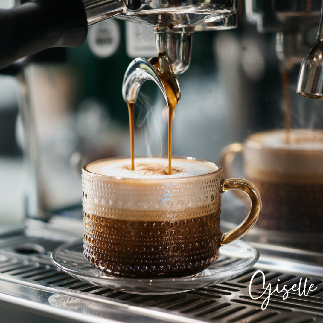 Clear Iridescent Coffee Mug