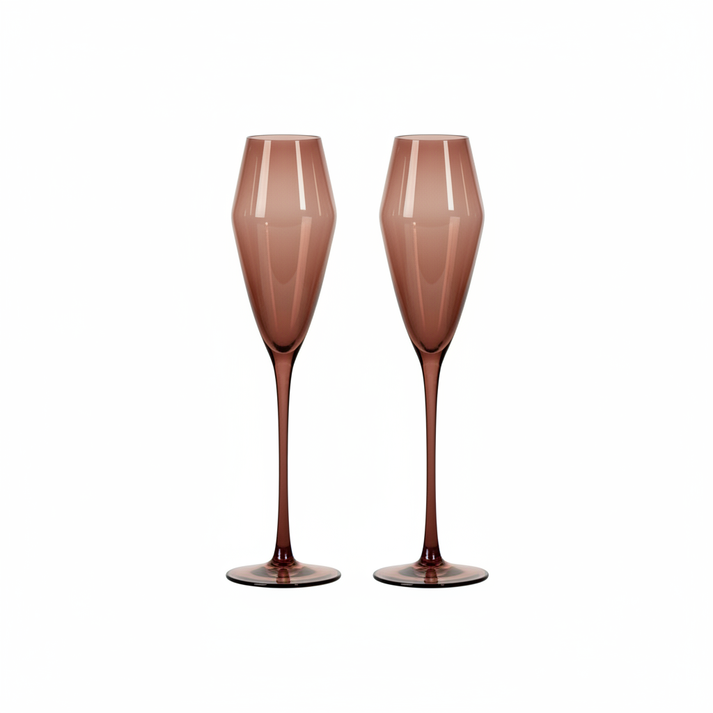 Mahogany Champagne Tulips - Set of 2
