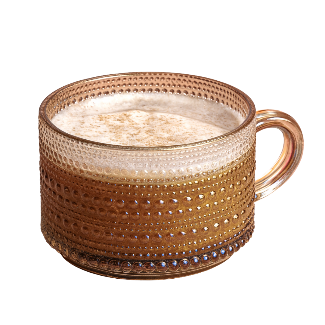 Clear Iridescent Coffee Mug