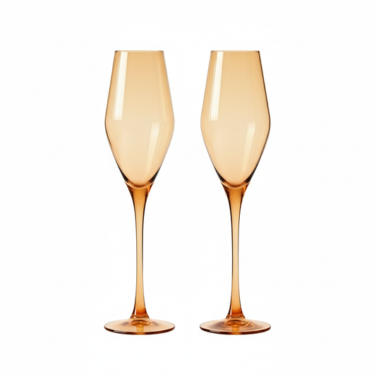 Caramel Blush Champagne Tulips – Set of 2